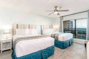 2 slaapkamers, een strijkplank/strijkijzer, wifi, beddengoed