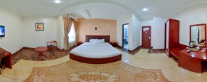 Executive Room | Living area | 32-inch LCD TV with satellite channels, TV - Newton Park Hotels Annex (Abuja)