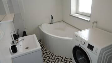 Badewanne, HandtĂŒcher