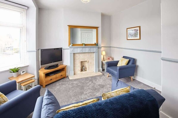 TV, DVD player, offices