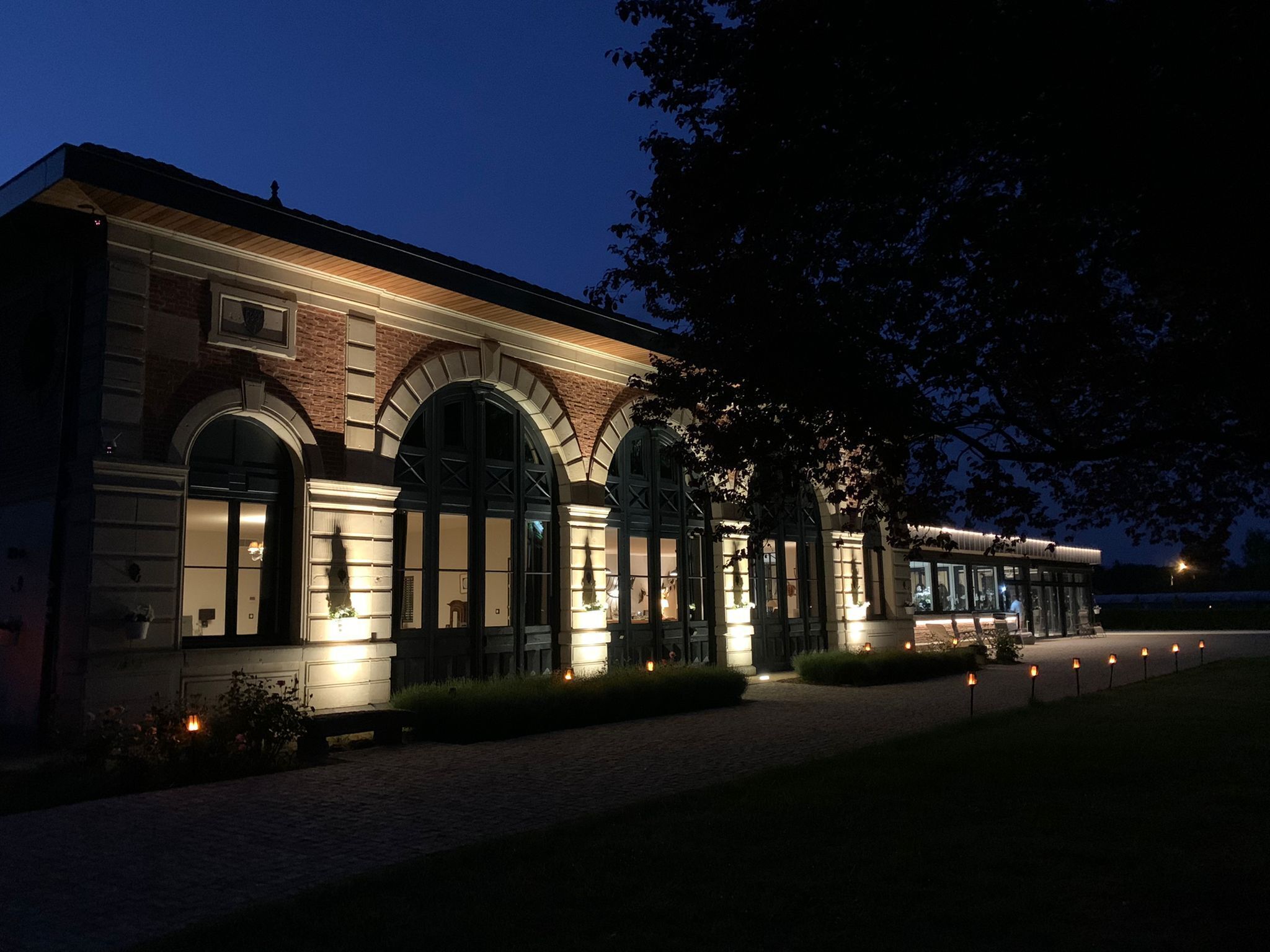 Façade de l’hébergement