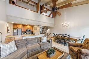 TV, fireplace, printers - Lakeland Village #476 - 2 BR Plus Loft (South Lake Tahoe)