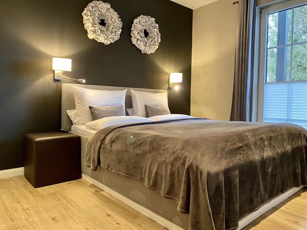 2 bedrooms, in-room safe, free WiFi, bed sheets - country apartment L for 2-3 people (Braunlage)