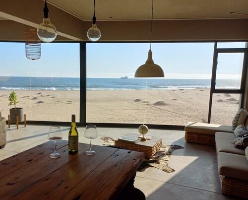 Beachfront Villa, right on the beach