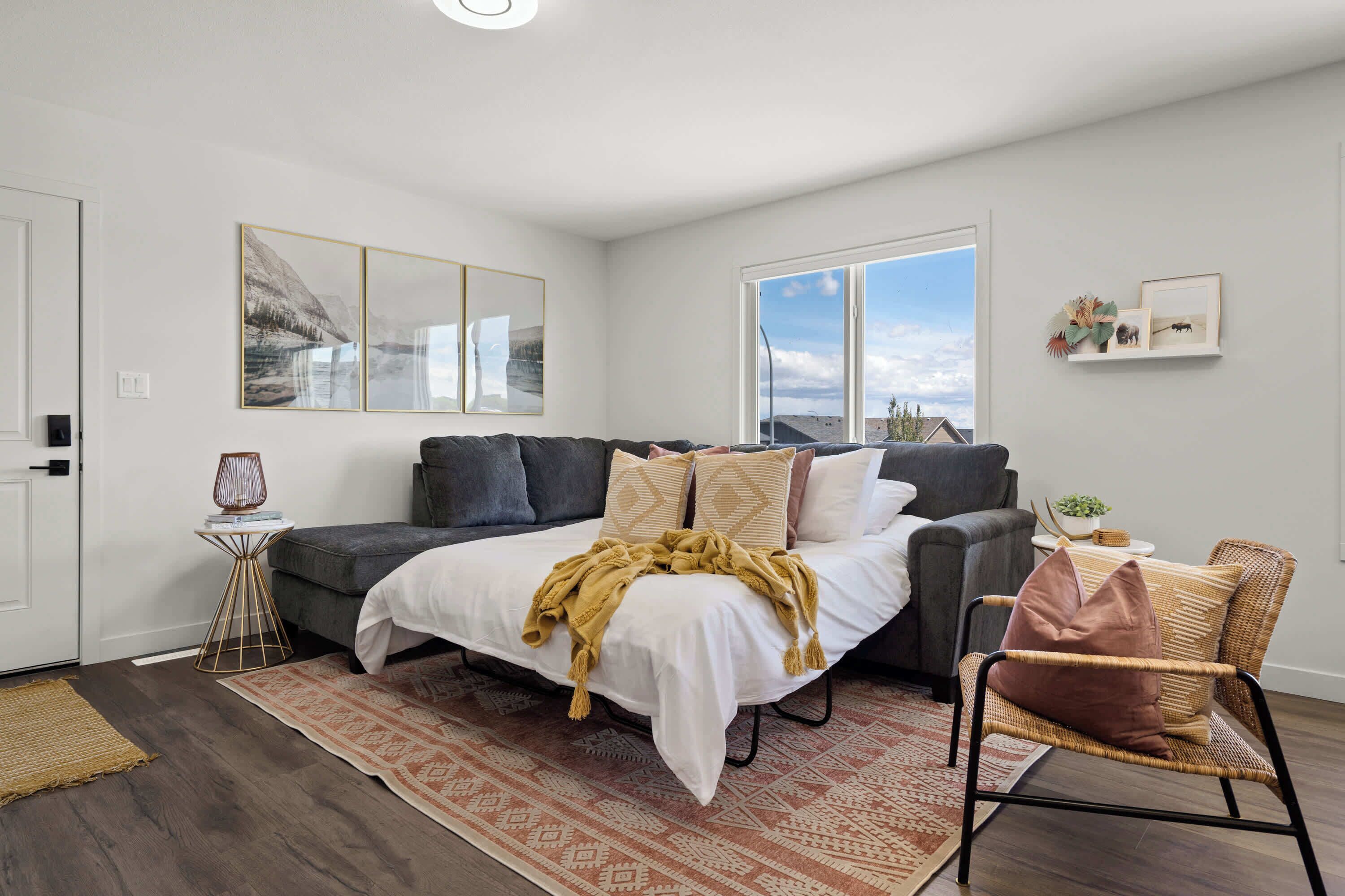 3 habitaciones, tabla de planchar con plancha, cuna de viaje y wifi 