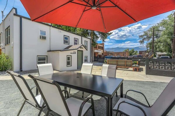 Restauration en plein air