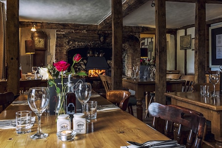 High chair. The Litcham Bull Inn