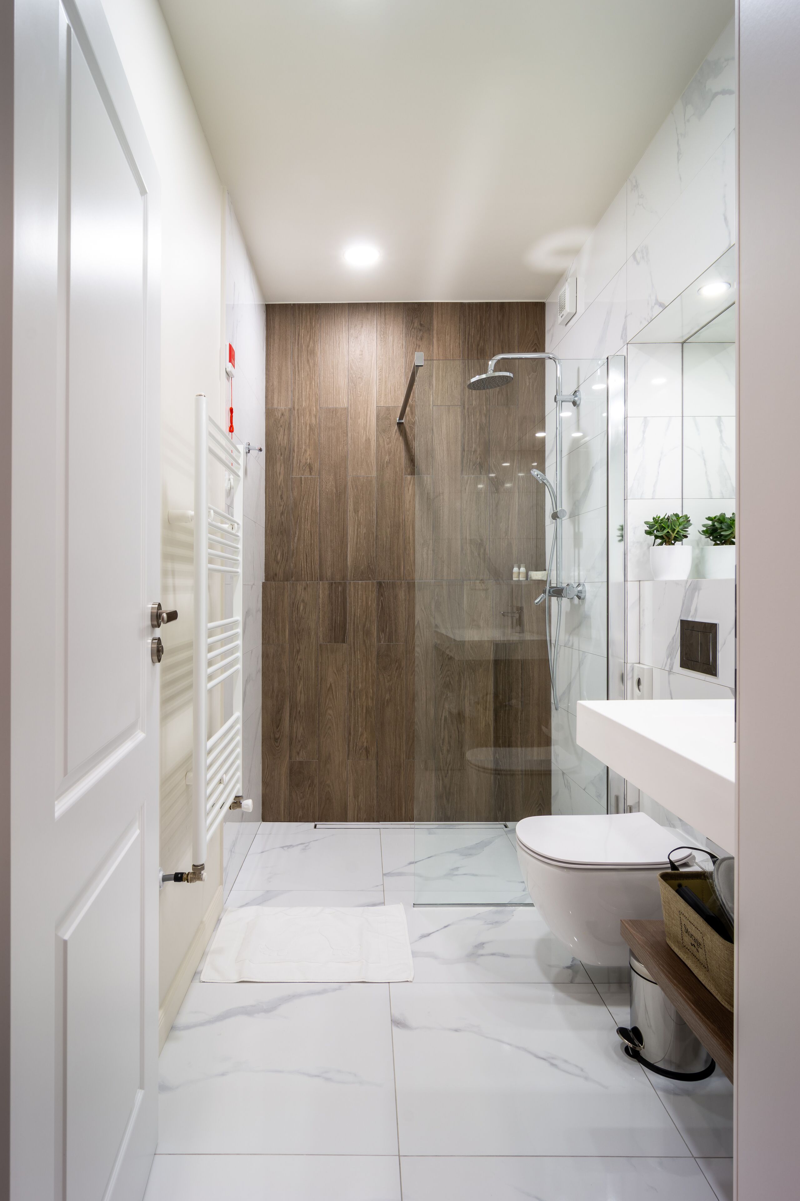 Appartement Standard, plusieurs lits, vue ville | Salle de bain