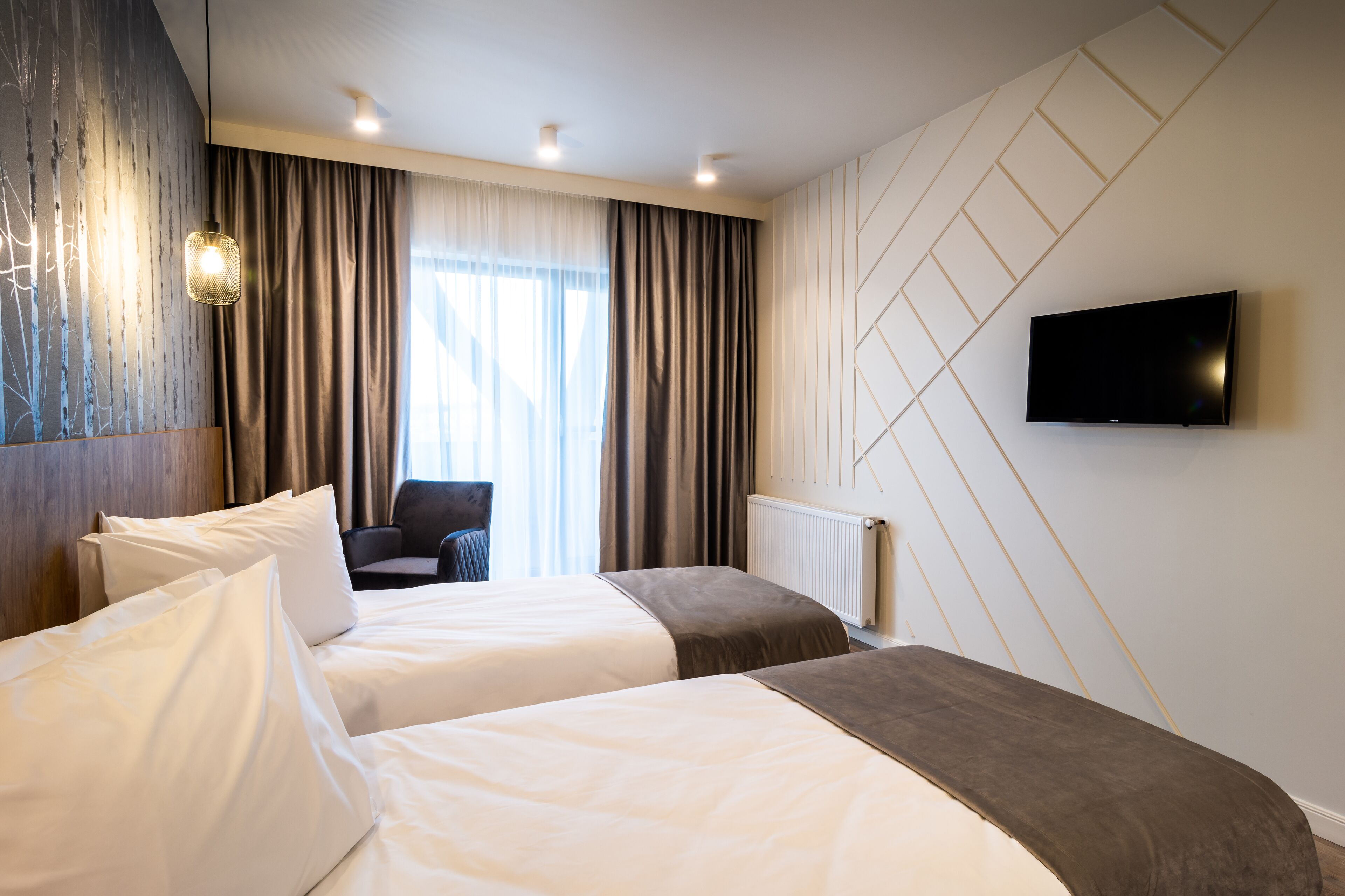 Standard Apartment, Multiple Beds, City View | 1 bedroom, in-room safe, desk, laptop workspace
