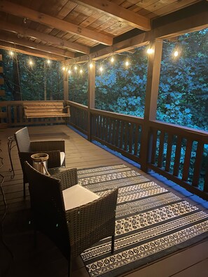 Terrace/patio - Private Spring Getaway! Pet Friendly! (Sugar Grove)