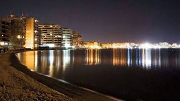 Vlak bij het strand, strandlakens