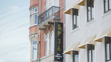 Façade de lâhĂ©bergement