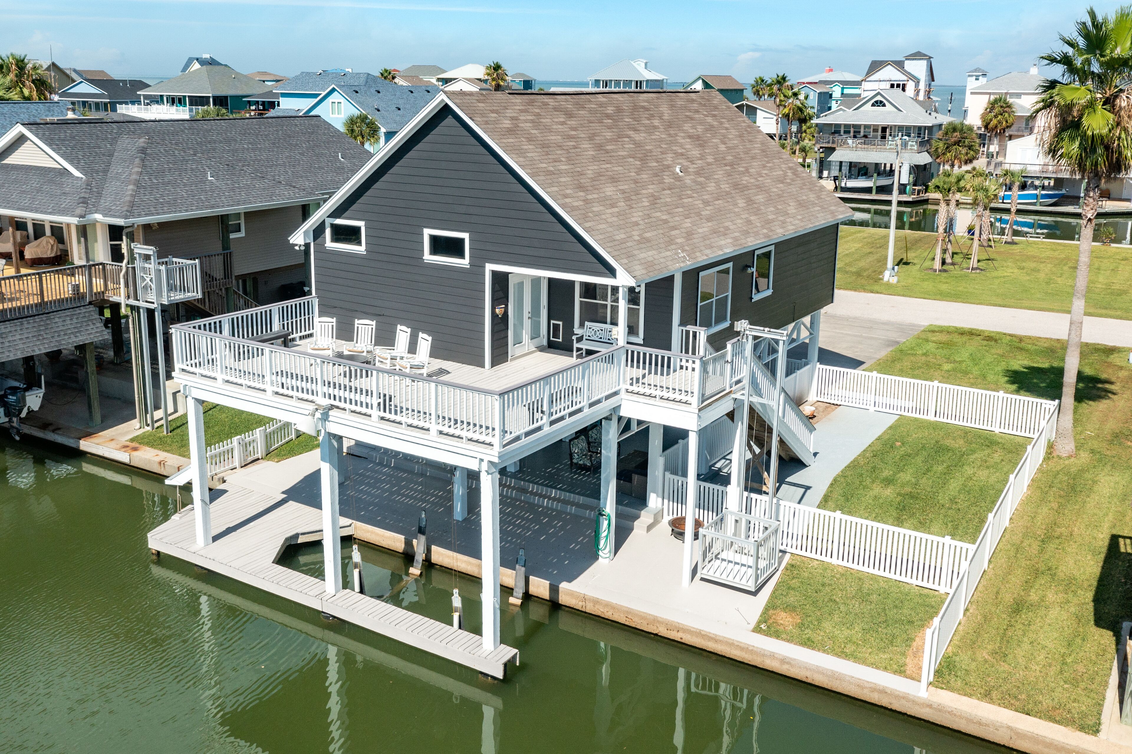 Private Canal Home w/ Boat Dock, Slip, 2 Living Areas - Fish from the Deck!