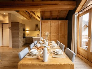 Dining - 3-room apartment for 6 people with pets allowed (Valloire)