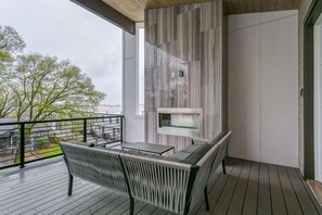 Casa de ciudad, 4 habitaciones | Balcón