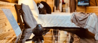 A Wagon Cabin on the Mulberry River, Oark Arkansas