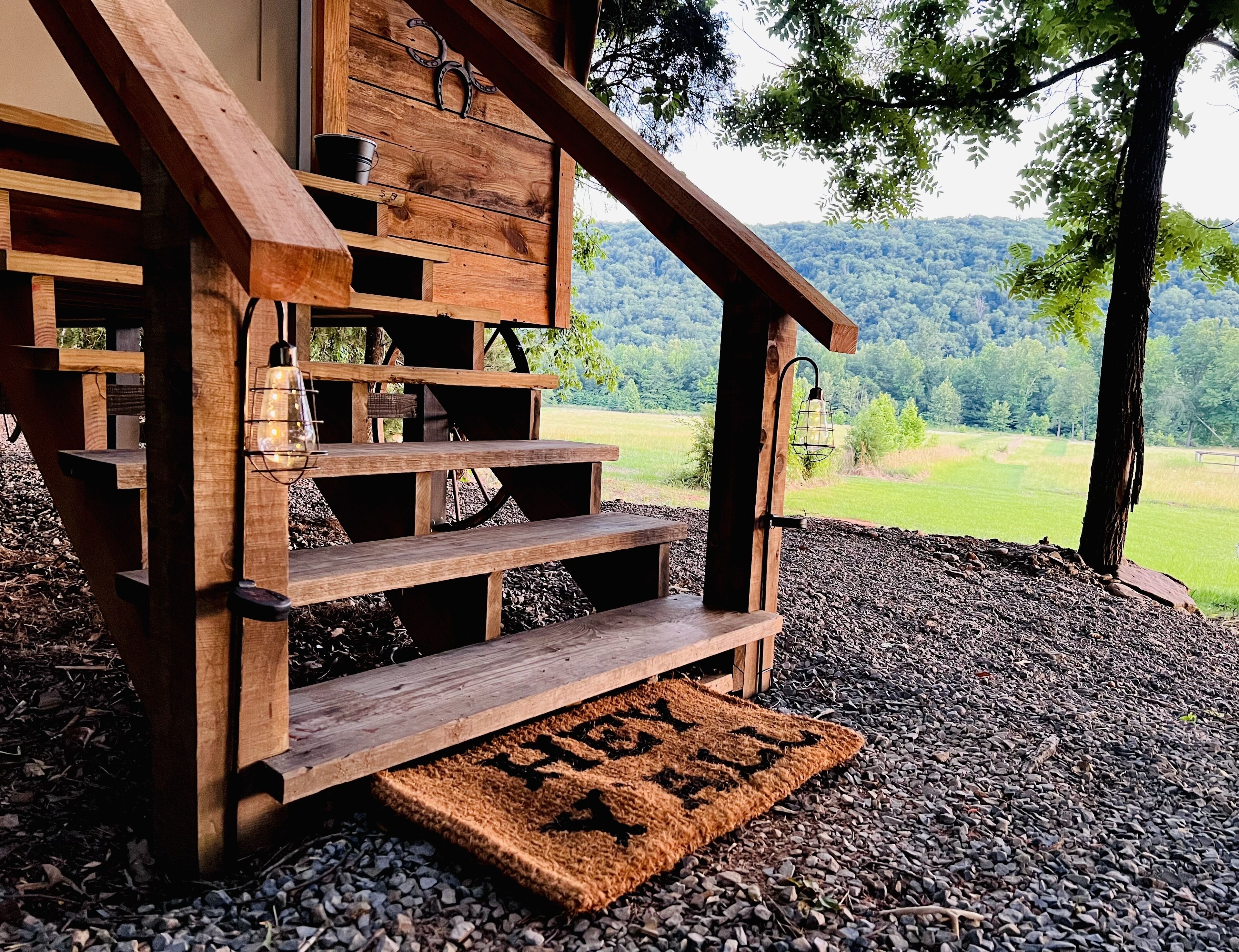 Enceinte de l’hébergement