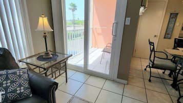 Condo, 1 Queen Bed with Sofa bed, Hot Tub | Living area | TV