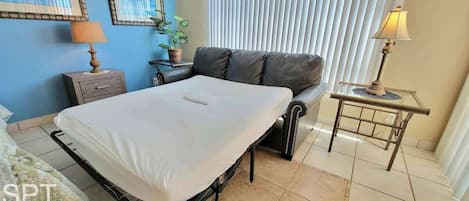 Appart'hôtel, 1 grand lit et 1 canapé-lit, bain à remous | 1 chambre, Wi-Fi gratuit