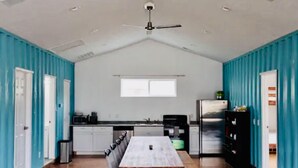 Cabin, 6 Bedrooms | Private kitchen - Atomic Container Home by Utah Vacation Home (Moab)