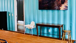 Cabin, 6 Bedrooms | Dining - Atomic Container Home by Utah Vacation Home (Moab)