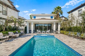 Pool - Liberty Hope: Private Pool, Water Park, Golf View, Near Disney (Kissimmee)