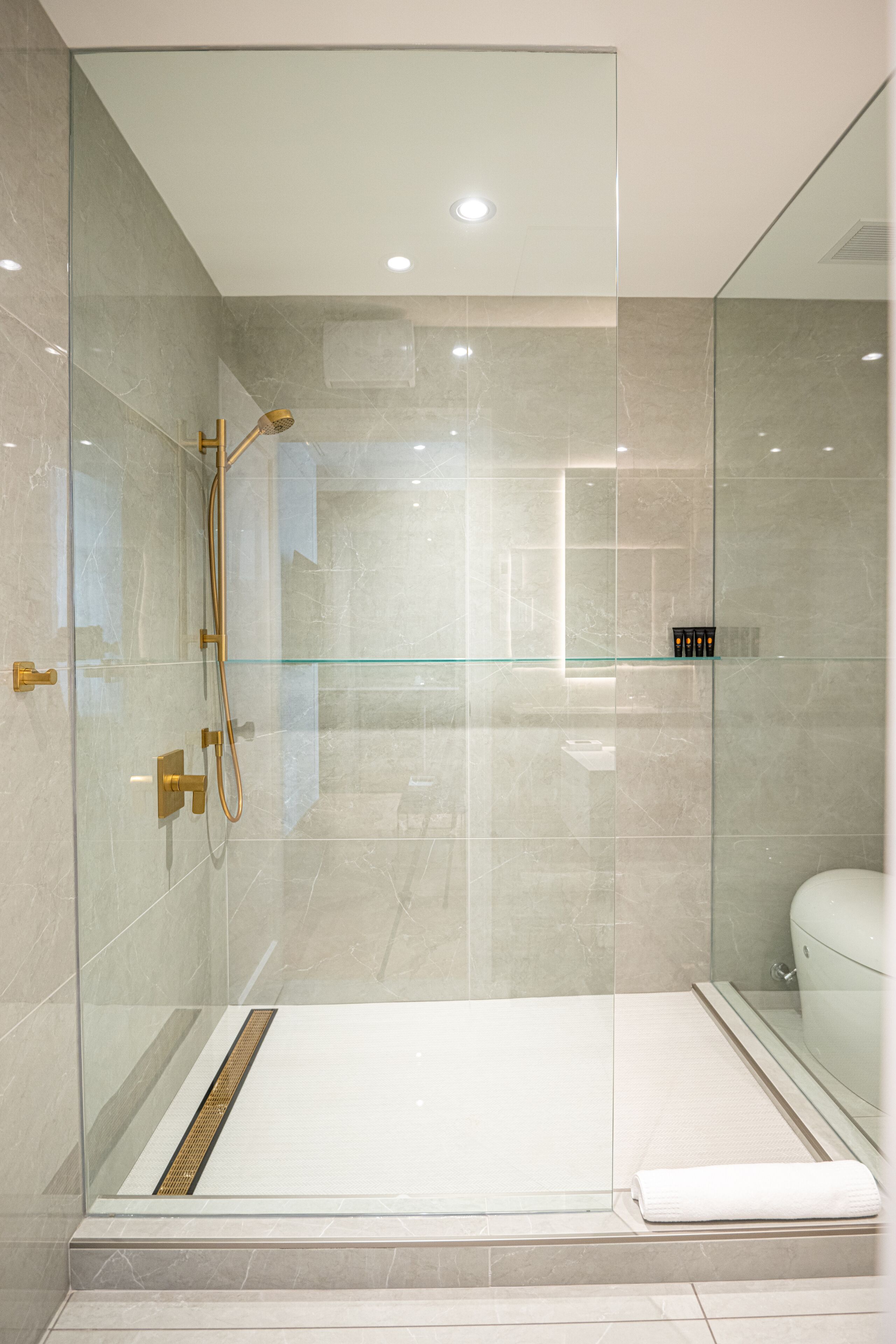 superior suite | bathroom shower