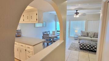 House, Multiple Beds, Kitchen, Pool View | Interior