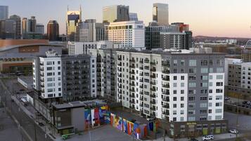 Overnatningsstedets facade