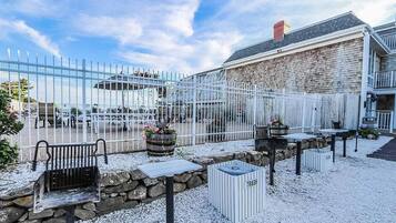 Enceinte de l’hébergement