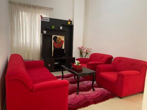 Appartement, 2 eenpersoonsbedden | Interieur