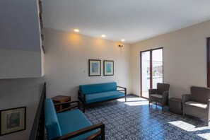 Sala de estar en el lobby