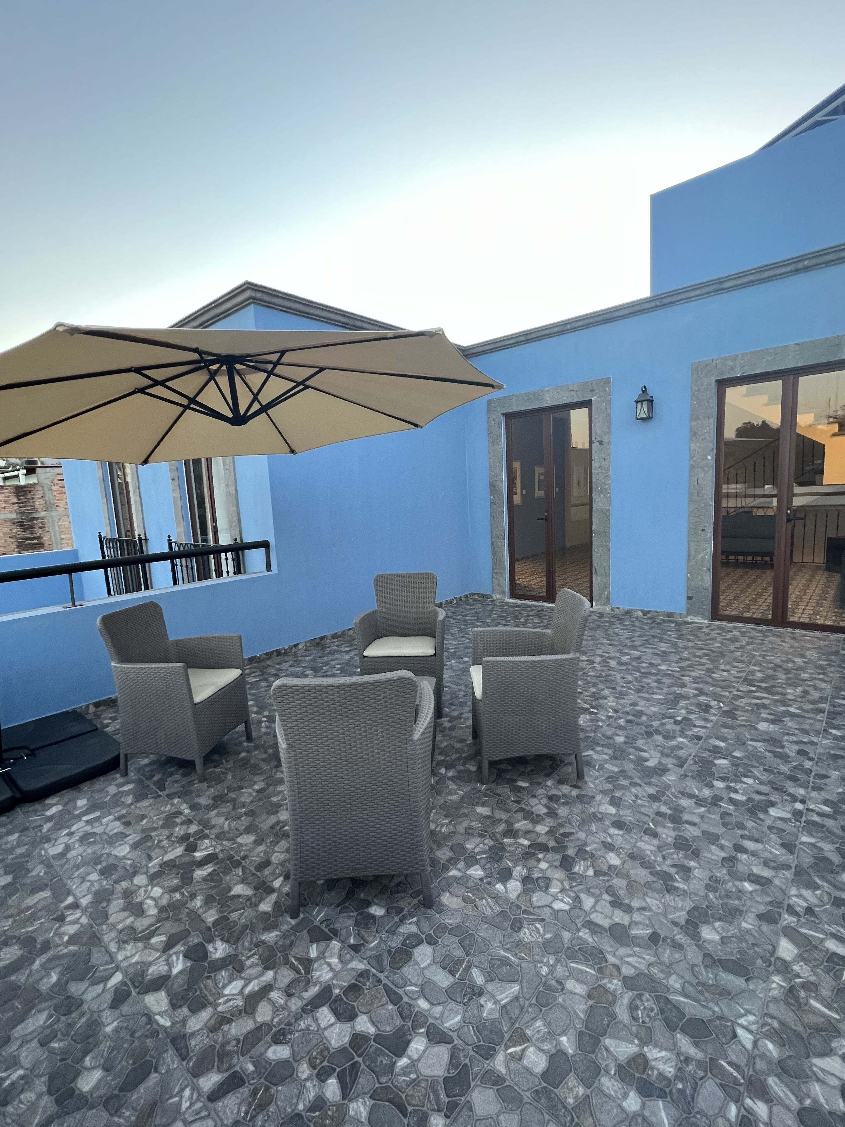 Terraza en la azotea