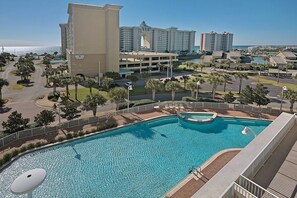 Outdoor pool, a heated pool -  Ariel Dunes l - Its Tannin' Time! - Fantastic Gulf Views! (Miramar Beach)