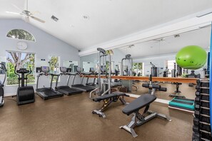 Fitnessbereich
