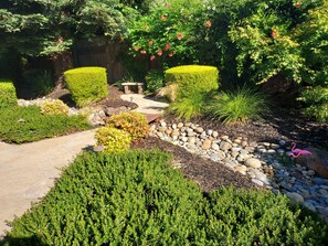 Overnattingsstedets uteområder