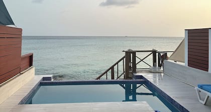 Stunning Beach Front Villa With Infinity Pool
