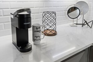 Coffee and/or coffee maker