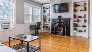 TV - Dog-Friendly 2BR | 2 King Beds & Workspace (Saint Louis)