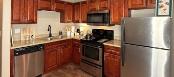 Historic downtown with shopping and dining