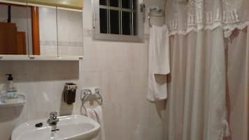 Jetted tub, bidet, towels
