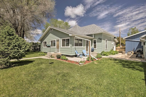 Walkable Ten Sleep House w/ Patio & Sunroom!