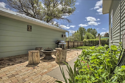 Walkable Ten Sleep House w/ Patio & Sunroom!