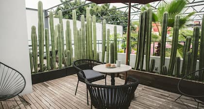 Step into a beautifully preserved historic home in the heart of Roma Norte — one of Mexico City’s most iconic neighborhoods. This 8-bedroom residence blends original charm with modern comfort, featuring private bathrooms, a charming rooftop.