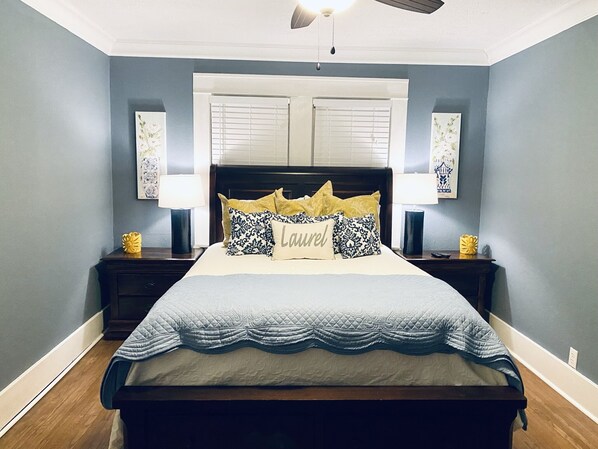 5 bedrooms, iron/ironing board, travel crib, free WiFi