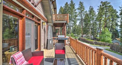 Flathead Lake Getaway w/ Balcony, Fireplace!