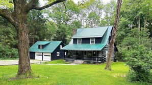 Exterior - Original log cabin on 3 private acres (Boswell)