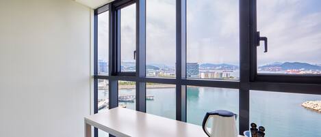 Habitación doble Deluxe | Vista a la playa o el mar