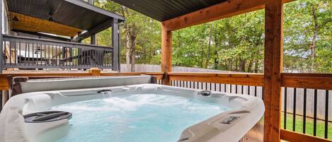 Bain à remous extérieur