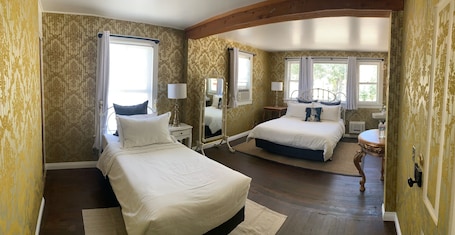 The Prospector Room | Premium bedding, pillowtop beds, individually decorated